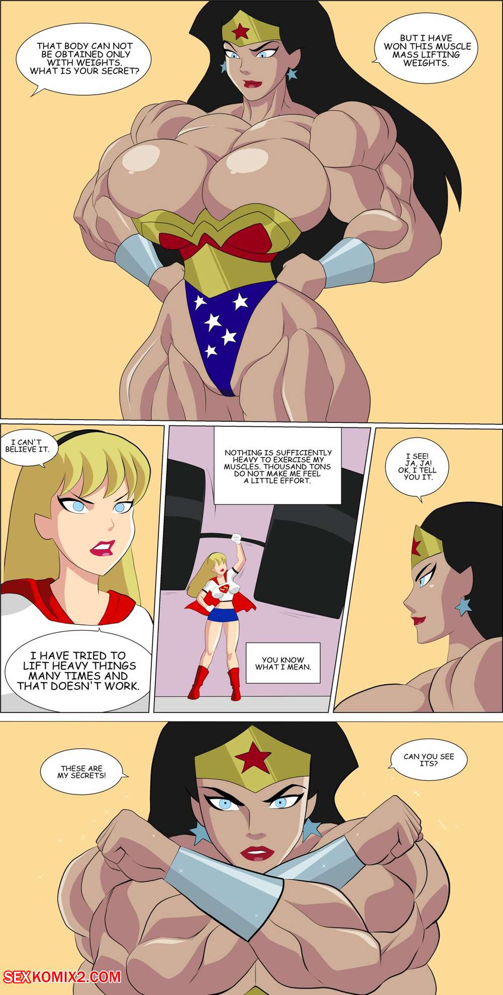 Wonder Woman Comic Porn